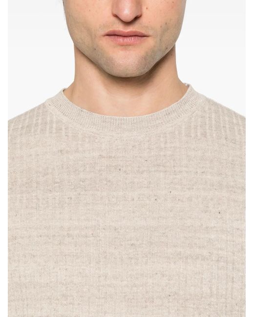 メンズ Lardini ニット Tシャツ White