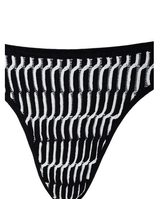 Devon Windsor Black Fletcher Bikini Bottoms