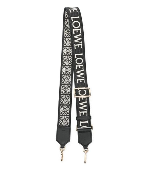 Tracolla Con Logo di Loewe in White