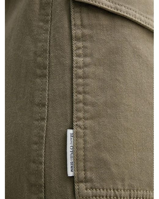 Marc O' Polo Green Wrap-Effect Buckle Mini Skirt