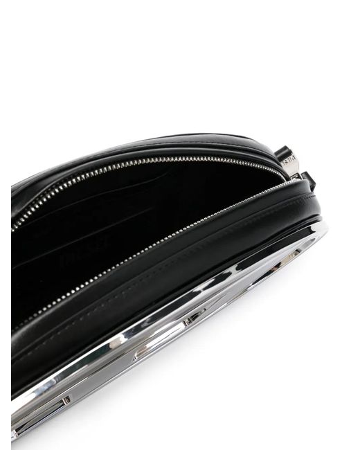 DIESEL Black 1Dr-Pouch Cross Body Bag