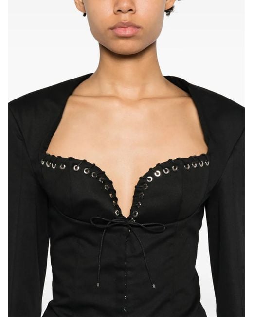 Ludovic de Saint Sernin Black Rebecca Jacket
