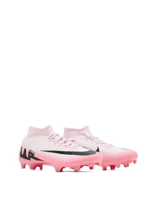 Nike Pink Mercurial Superfly 9 Academy Mg Foam/ Sneakers for men