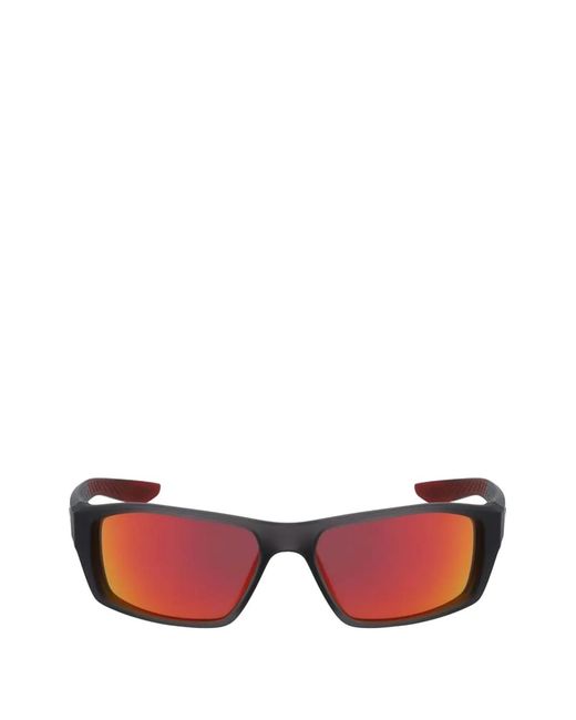 Nike Pink Brazen Shadow Rectangle-Frame Sunglasses