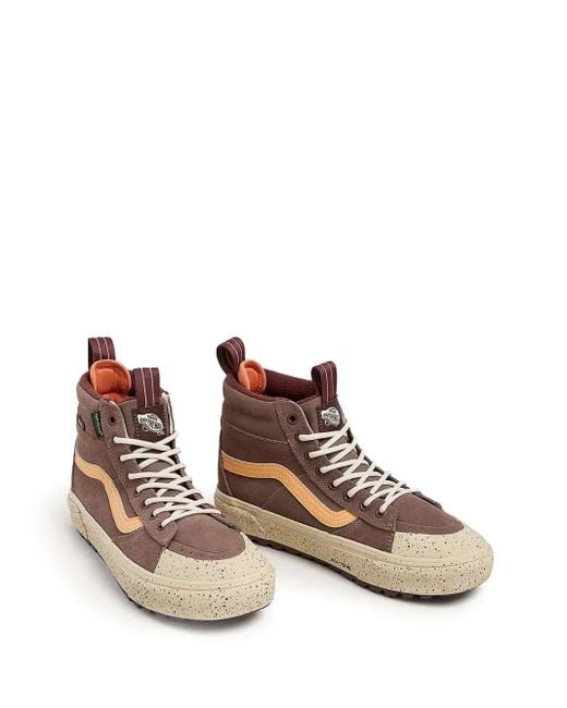 Vans Brown Mte Sk8-Hi High-Top Sneakers