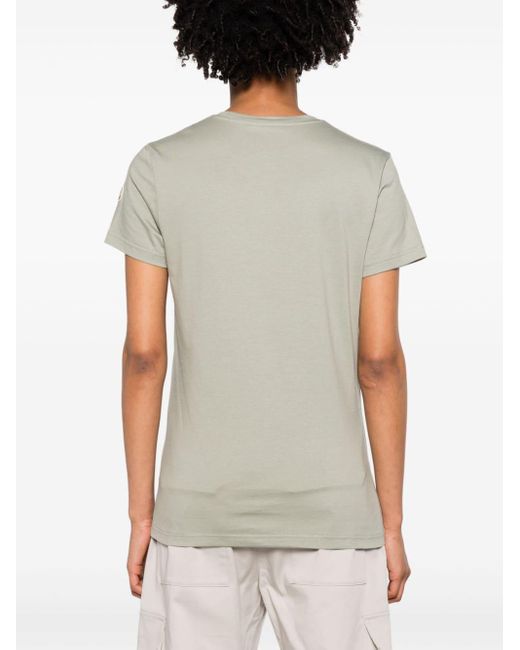 Moncler ロゴ Tシャツ Gray