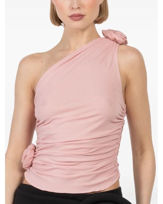 Magda Butrym フローラル トップ Pink