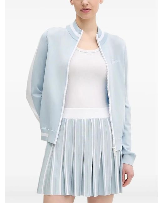 Guess ストライプ ジップ カーディガン Blue