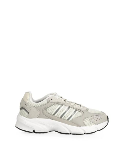 Adidas White Crazychaos 2000 Striped Sneakers
