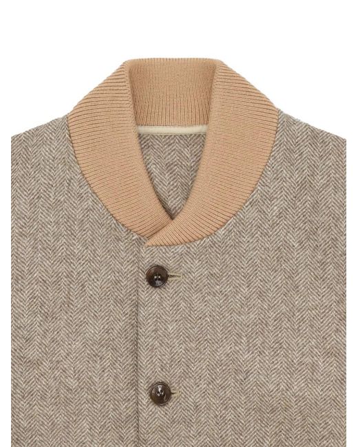 Fortela Brown Veste Bomber Cruiser for men