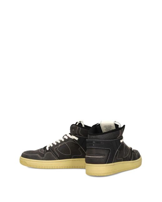 Philippe Model Black High-Top Sneakers for men