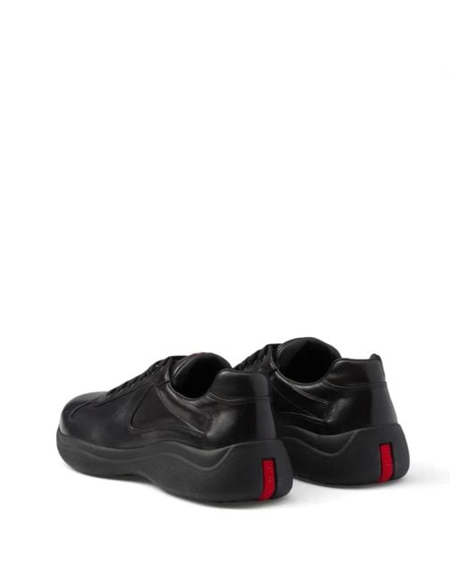 Prada Black Baskets Americas's Cup for men