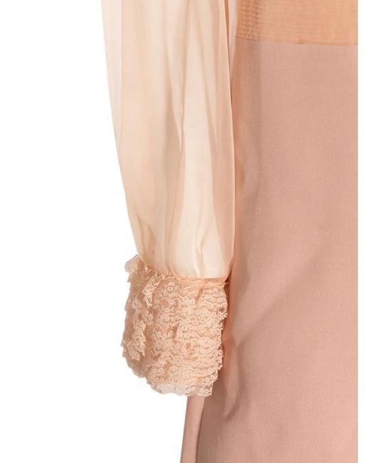 Valentino Garavani Pink Crepe Couture Embroidered Mini Dress