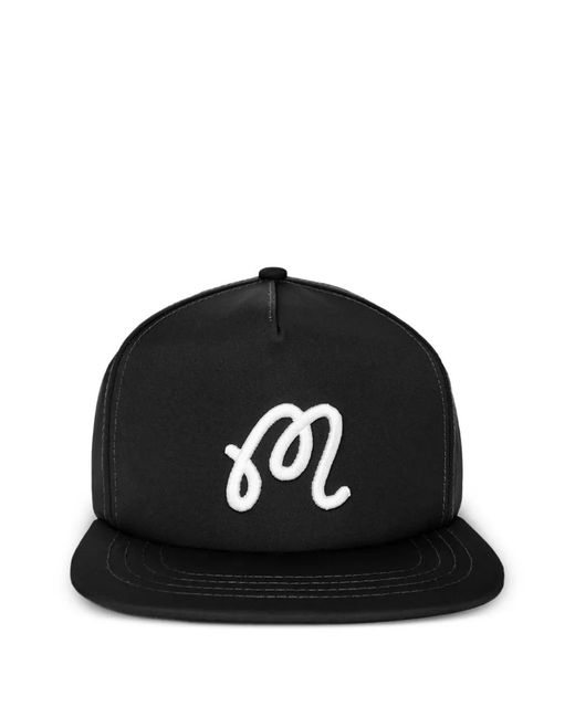 Malbon Golf Black M Snapback Hat for men