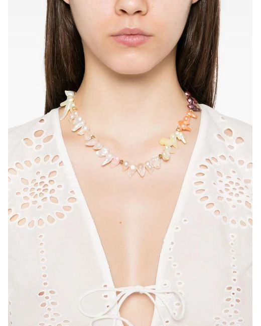 Matteau White Broderie Anglaise Mini Dress