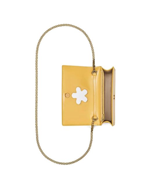 Marc Jacobs Yellow Mirror Flower Mini-Bag