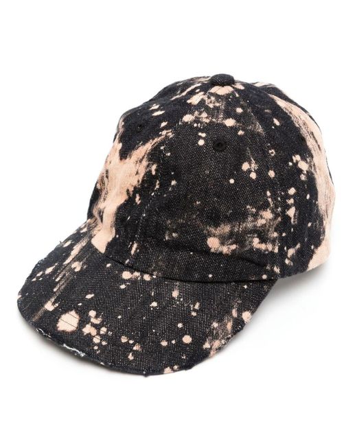 Song For The Mute Bleached Tie-dye Cap in Black for Men | Lyst Australia