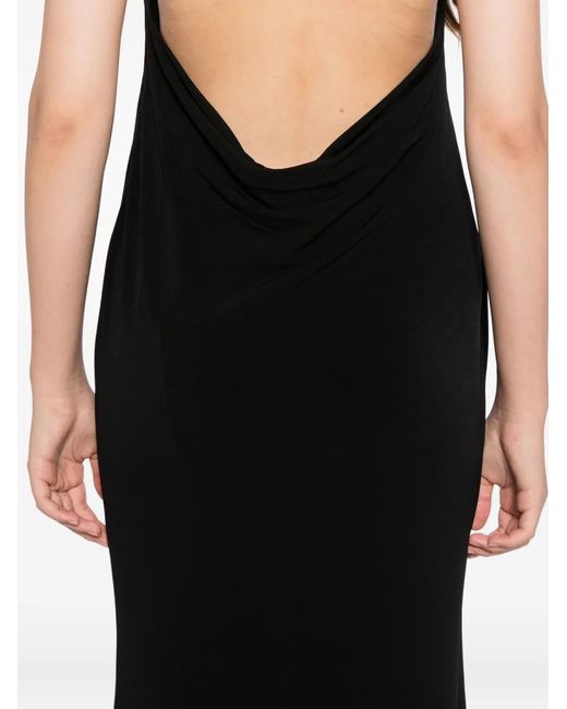 Reformation Black Averil Dress