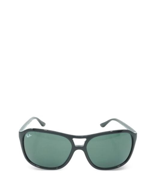 Ray-Ban Green Square-Frame Sunglasses for men