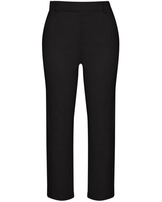 UMA | Raquel Davidowicz Black High-waisted Tailored Trousers