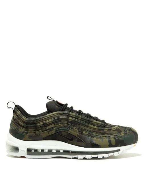 Nike Green Air Max 97 Premium Qs "France" Sneakers