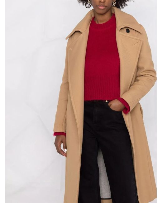 Rag & Bone Natural Amber Belted Trench Coat