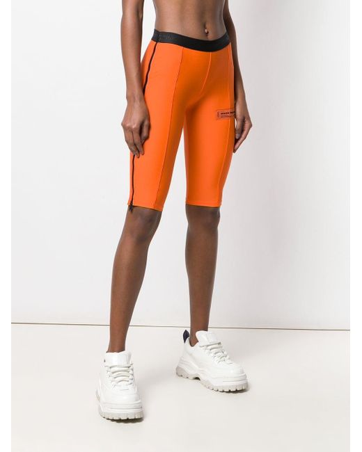 knee length cycling shorts
