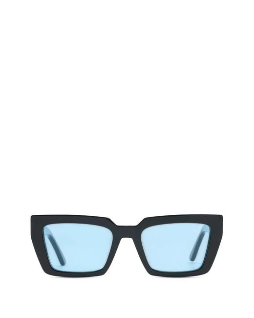 3.PARADIS Blue Square-Frame Sunglasses