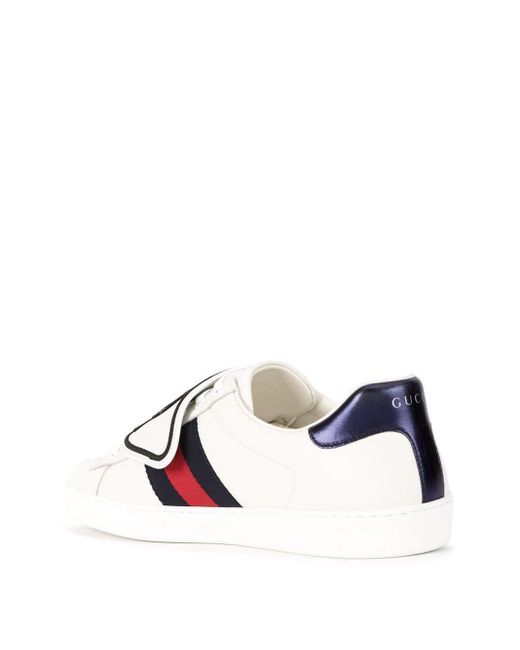 gucci ace sneaker with removable patches