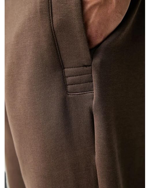 Paul & Shark Brown Drawstring Track Pants for men