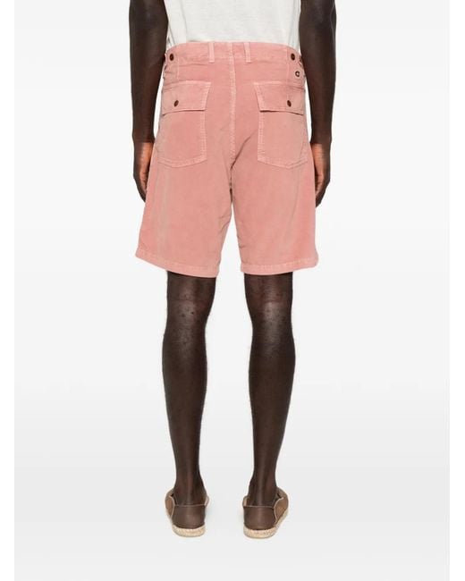 chesapeake's Pink Shannon Corduro Shorts for men
