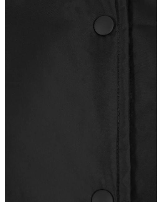 Aspesi Black Padded Shirt Jacket