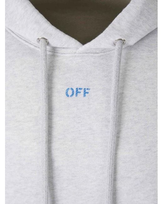 Off-White c/o Virgil Abloh Men's Gray Arrow Hoodie