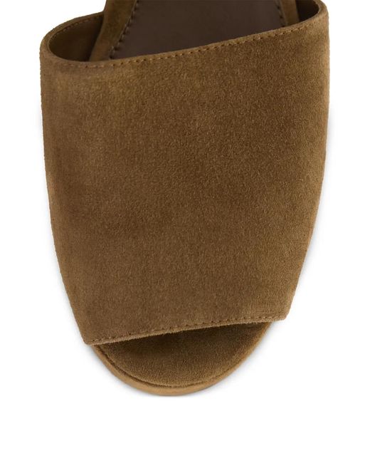 12 STOREEZ Brown Fonda Platform Sandals