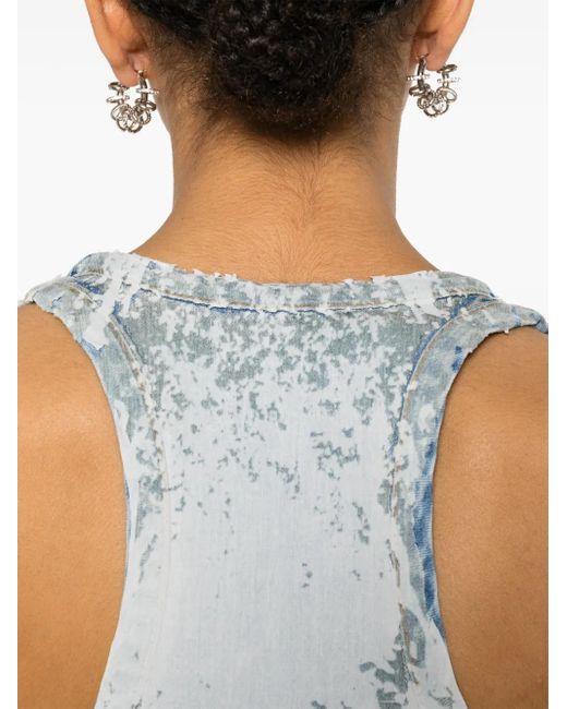 DIESEL Blue 'De-Purva-Fse' Dress