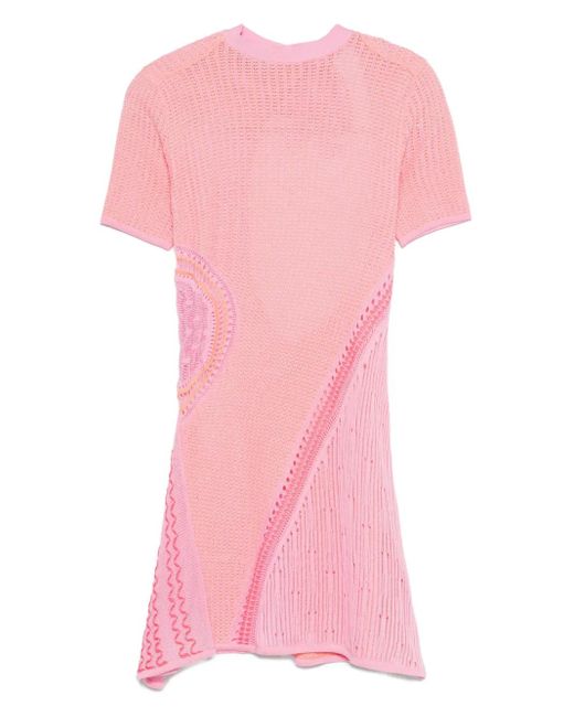 Roberta Einer Chiara Mini-Jurk in het Pink