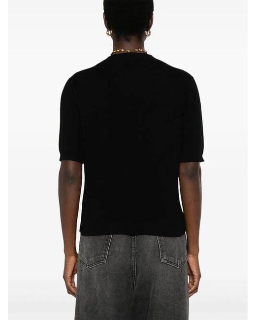 Alanui Black Finest T-Shirt