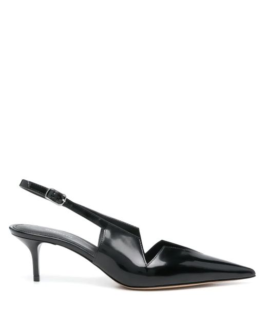 Coperni Black 65Mm Cut-Out Pumps