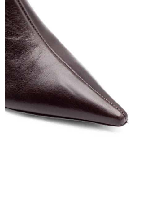 Roberto Festa Brown Mabel Buckle-Strap Ankle Boots