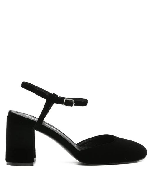 Bibi Lou Black Pumps mit Blockabsatz 80mm