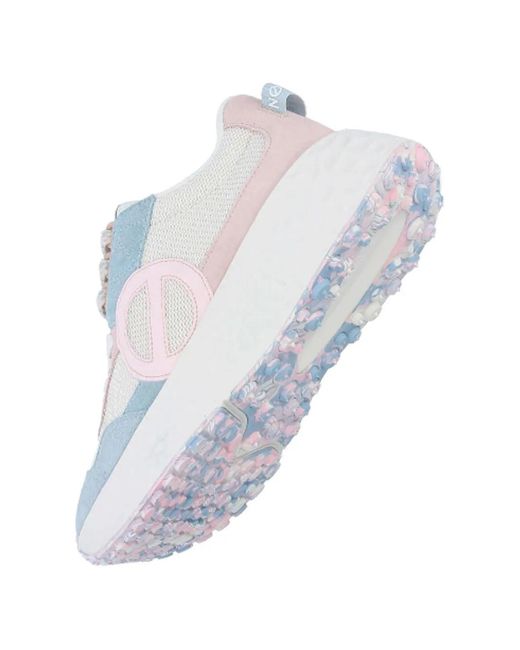 No Name White Logo Panel Sneakers