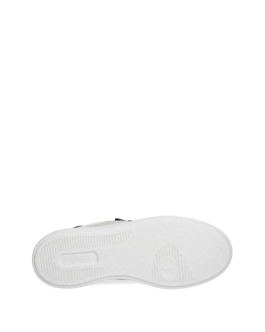 Twinset White Colourblock Sneakers