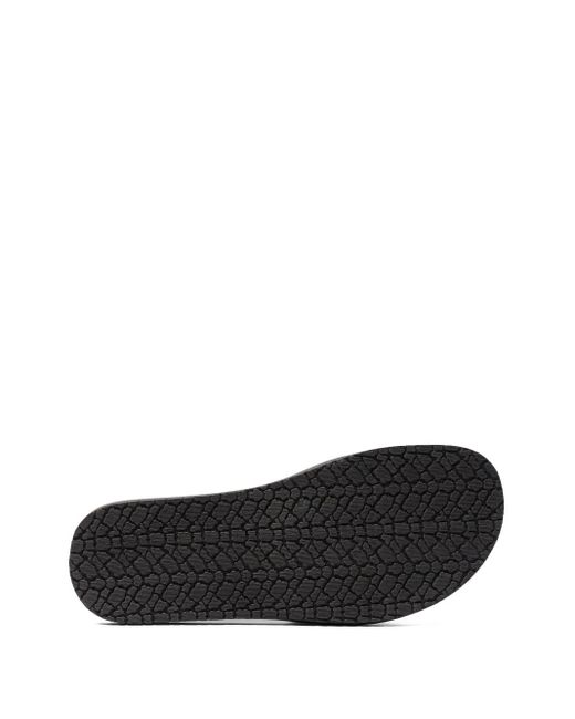Scarosso Black Ulisses Slides for men