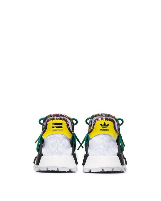 Adidas White X Pharrell Williams Solar Hu Nmd "Inspiration Pack