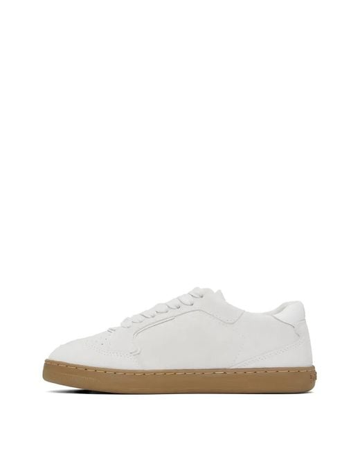 Palm Angels White Perforated Palm Tree Sneakers
