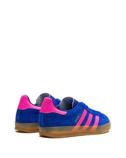 adidas Women's Blue Gazelle Indoor Lucid Shoes