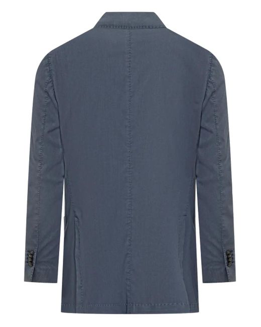 Gabriele Pasini Blue Double-Breasted Blazer for men