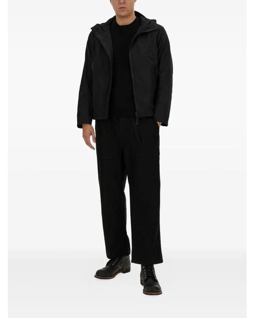 JG1 Black Zip-Fastening Jacket for men