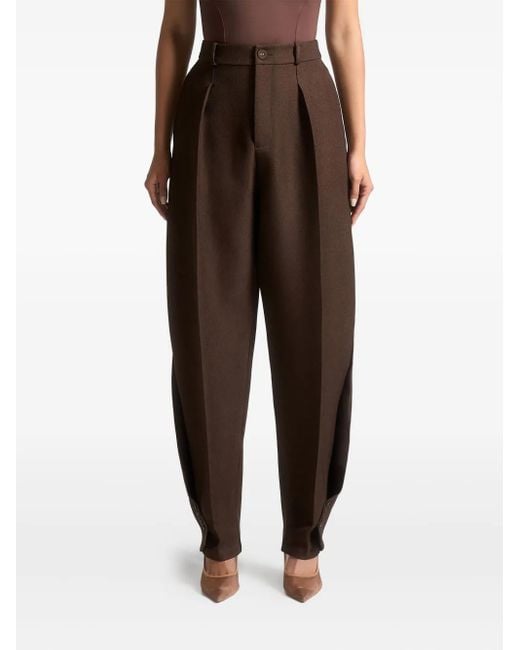 Manière De Voir Brown Sophie Hose mit Twist-Detail