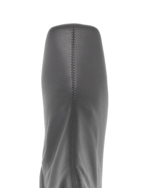 Senso Gray Stiletto Ankle Boots